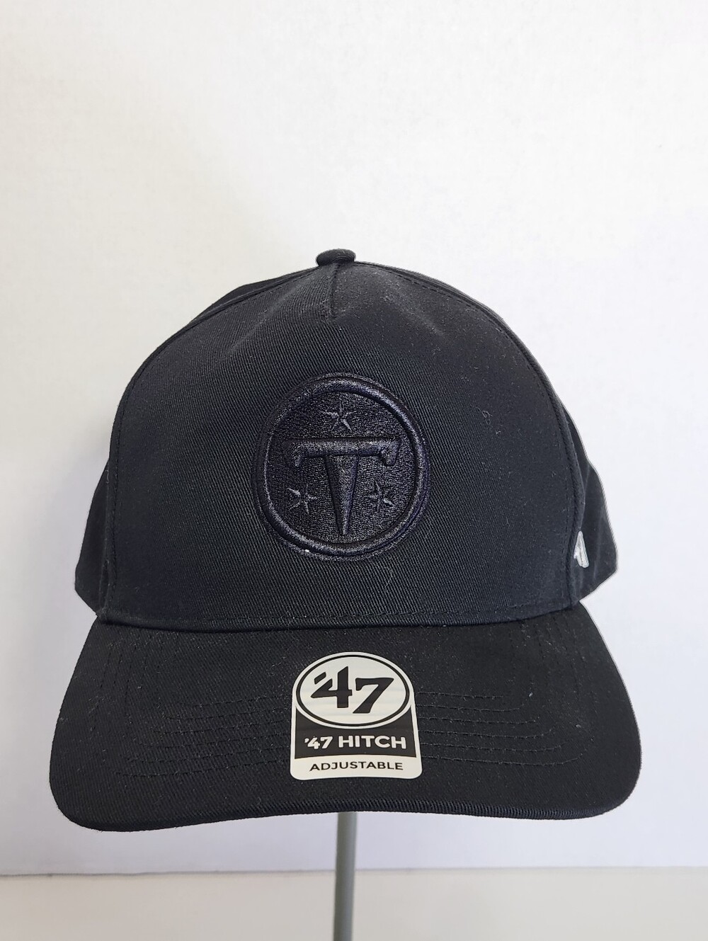47 Brand Men's Tennessee Titans Black Baseball Cap Adjustable Snapback One Size